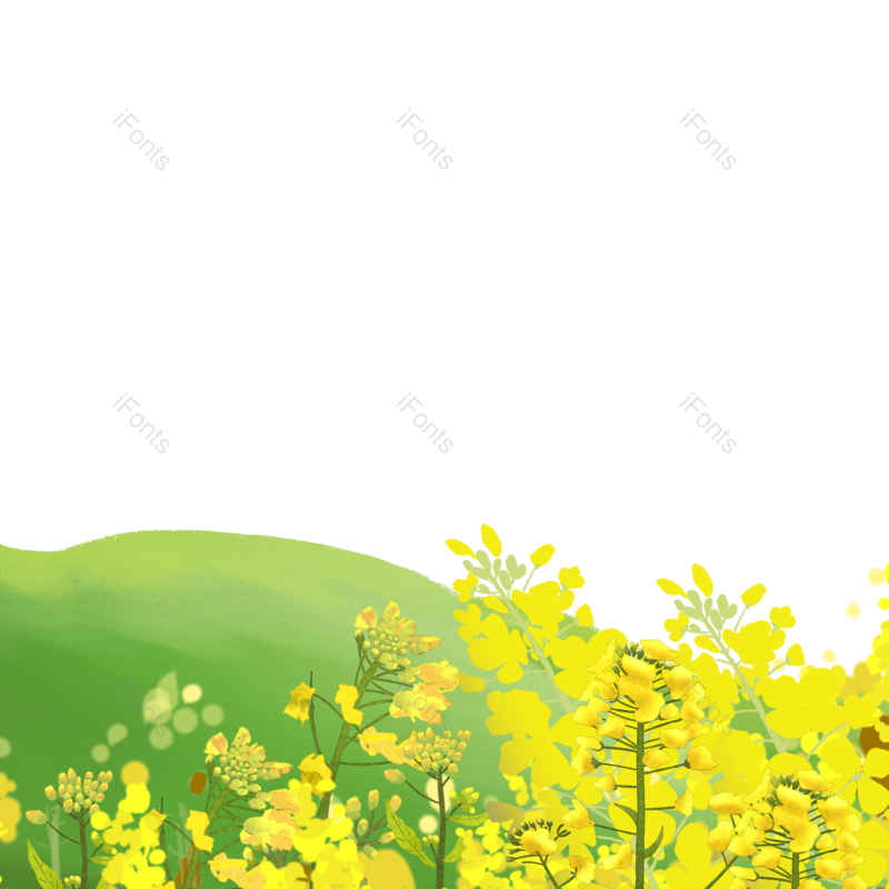 插画图片,素材元素,花朵PNG,鲜花免抠素材